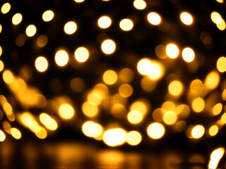 Fototapeta premium christmas background abstract light glow magic festive glowing glitter blurred holiday effect illuminated ai generated