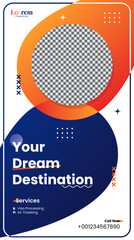 Travel Stand Banner Design