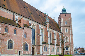 Fototapeta na wymiar Liebfrauenmuenster church, Ingolstadt, Germany 