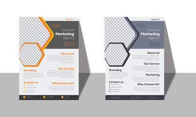 Simple professional flyer design.