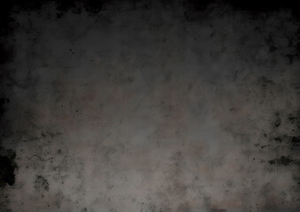 Black grunge metal wall texture, seamless rusty metal patina, high quality, generative AI