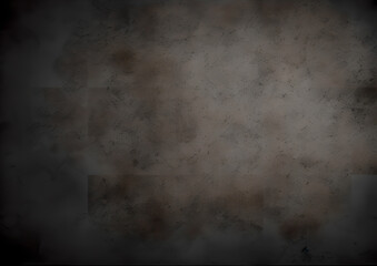 Obraz premium Black grunge metal wall texture, seamless rusty metal patina, high quality, generative AI