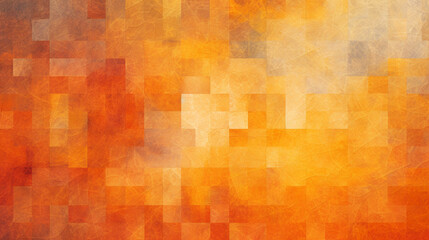 Fiery red orange gold yellow abstract background. in the style of fluid watercolor washes, puzzle-like elements, textured pigment planes, stained glass effect, elongated shapes, aggressive quilting.