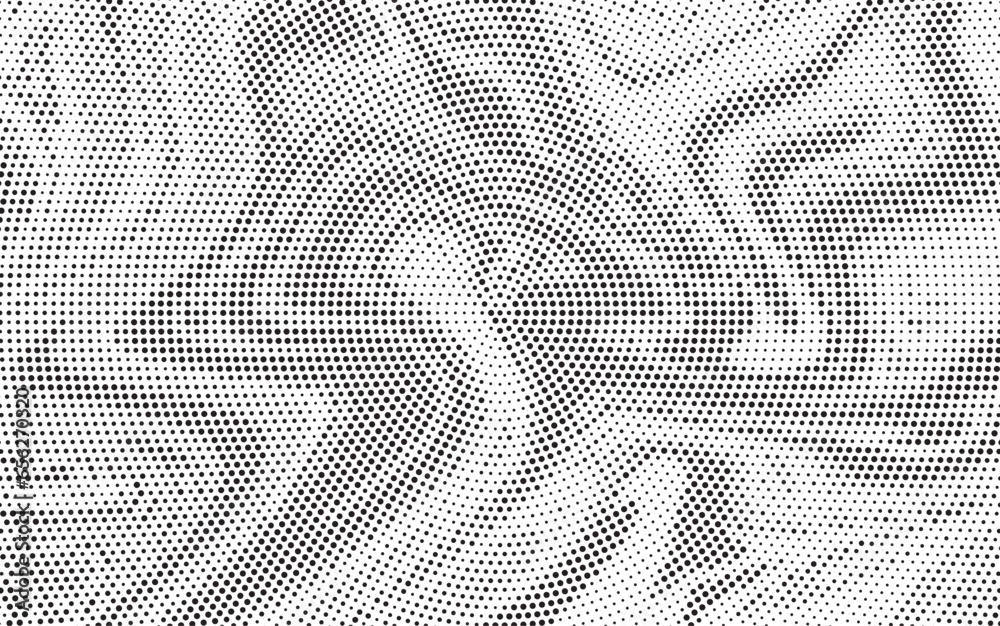 Poster abstract black and white psychedelic seamless marble pattern with hallucination swirls. vector liqui