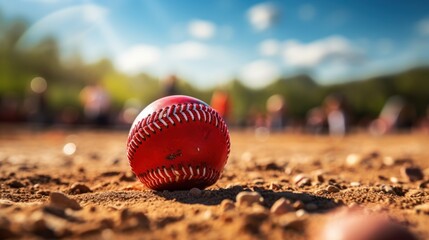 Baseball is a popular hobby and sport.