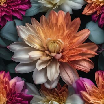 A time-lapse photograph of a flower blooming and its petals unfurling in vibrant colors4