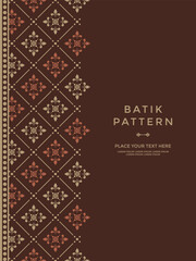 Luxury traditional pattern background with ethnic elements.