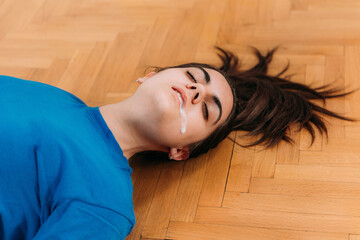 First aid skills in our food poisoning demonstration. Be prepared to save lives in emergencies.