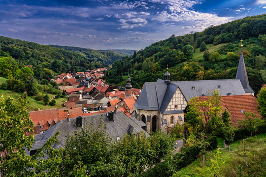 Stolberg im Harz Panoramablick