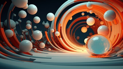 Abstract 3D Business Background. luxury