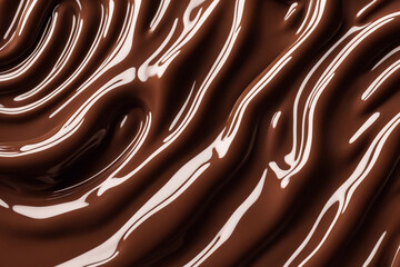 chocolate melted - obrazy, fototapety, plakaty