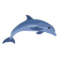 Vector illustration of dolphin fish sea animal. Single or group dolphin with different view. Good use for symbol, logo, mascot, web icon, sticker design, sign, or any design you want. Easy to use.