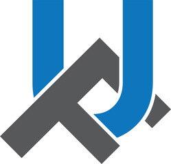 uf logo design simple modern template design vector
