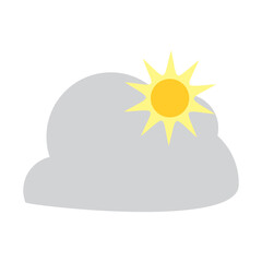 Gray clouds with rain and lightning vector illustration set. Collection of images of rain or thunder clouds for sky patterns isolated on white background. Weather concept, summer or autumn