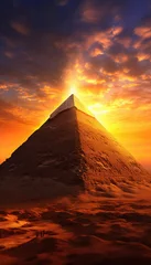 Foto op Canvas great pyramid of giza egypt © Евгений Высоцкий