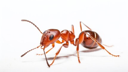  Red imported fire ant (Solenopsis invicta) - obrazy, fototapety, plakaty
