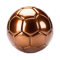 Bronze soccer football