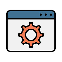 Application setting icon