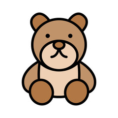 Teddy bear icon