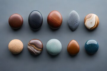 Obraz premium colors stones