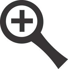 Fototapeta premium magnifying glass icon