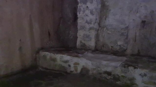 Morigerati - Interno del mulino nell'Oasi WWF Grotte del Bussento
