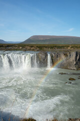 Godafoss, beautifull waterfall in Iceland
