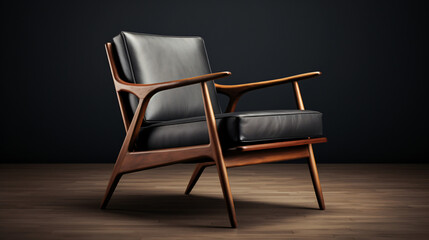 Century modern wood chair