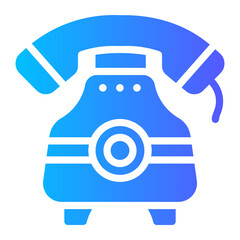 telephone Gradient icon