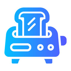 toaster Gradient icon