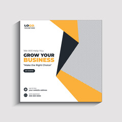 Obraz premium Digital Marketing Agency Social Media Post and Web Banner Template