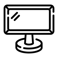 television Line Icon