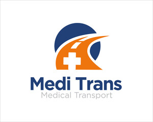medical transportation logo designs for health service