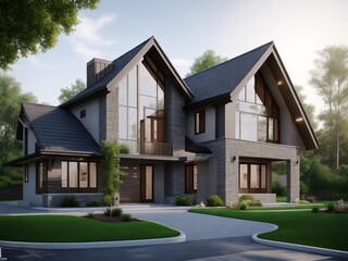 New style latest general house and house designs