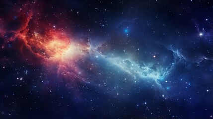 Supernova background wallpaper: a colorful and starry space scene of a galaxy cloud nebula