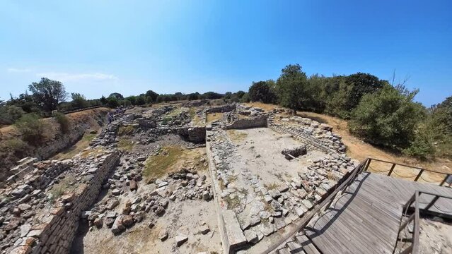 Ancient Troy in Turkey is an archaeological wonder steeped in mythology. This legendary city, immortalized in Homer's epic poems, is a UNESCO World Heritage Site.