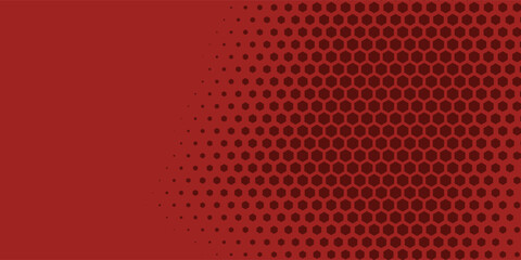 Geometric abstract Hexagon Two Color Background