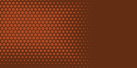 Geometric abstract Hexagon Two Color Background