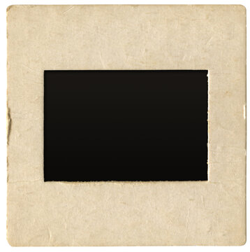 Slide Mounts Frames Photo Film Projector Unglassed. a high resolution isolated on a transparent background
