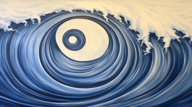 Waves of Change: A tranquil sea with waves portraying the calm and collective approach to instigate change