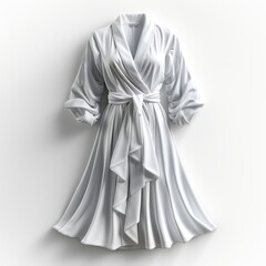 View Bathrobe On A Completely White Background P D, Isolated On White Background, High Quality Photo, Hd