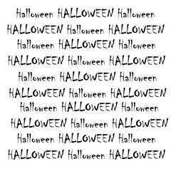 Halloween napis, nadruk halloween na święto Halloween