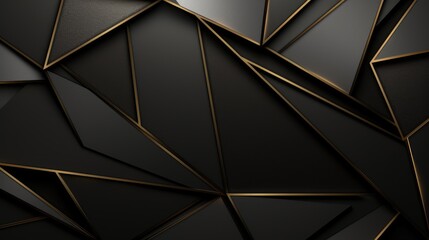 elegant gold and black background with thin golden lines