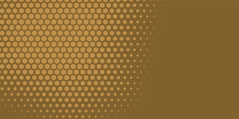 Geometric abstract Hexagon Two Color Background