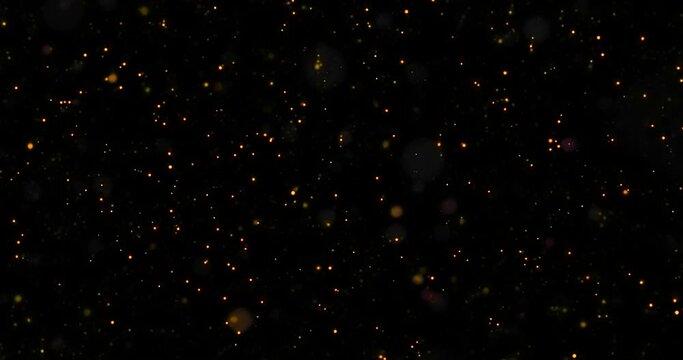 christmas gold sparkle glitter explosion dust particles background