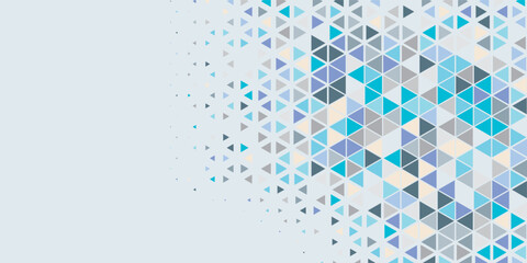  Abstract Triangle colorful background or wallpaper with polygons, triangles or concave geometrical shapes with Copy space soft color