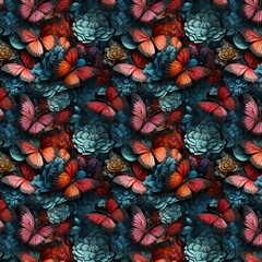 Seamless Butterflies