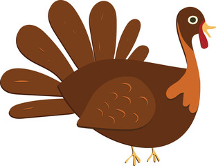Vector of the thanksgiving element