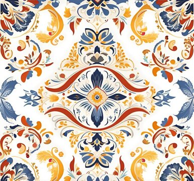 pattern with flowers