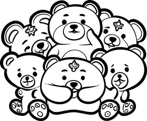 Kawaii themed coloring pages-Whimsical Worlds Await